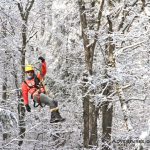Winter wonderland in the canopy, Adventures on the Gorge
