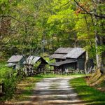 Restored pioneer farm at Twin Falls Resort State Park, Wyoming County, Hatfield & McCoy Region