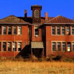 Schoolhouse at Albright, WV, Preston County, Monongahela Valley Region