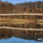 Rail trail on Cheat Lake tailwaters