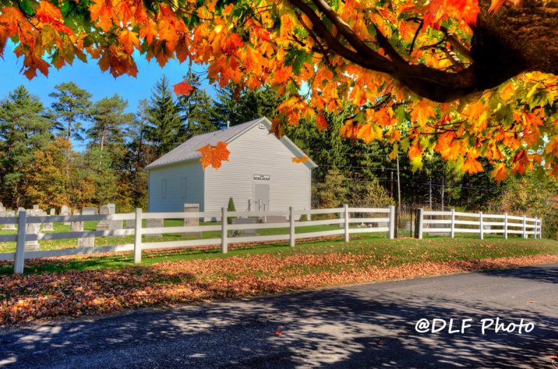 Autumn at Old Bethel Church, Romney, West Virginia, Hampshire County, Potomac Branches Region