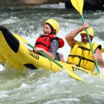 Duo paddling the New River, River Expeditions