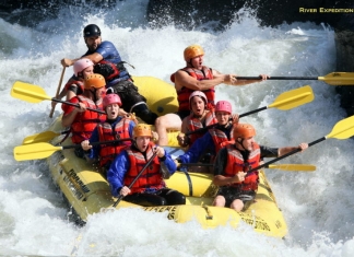 Raftload on Gauley River, River Expeditions