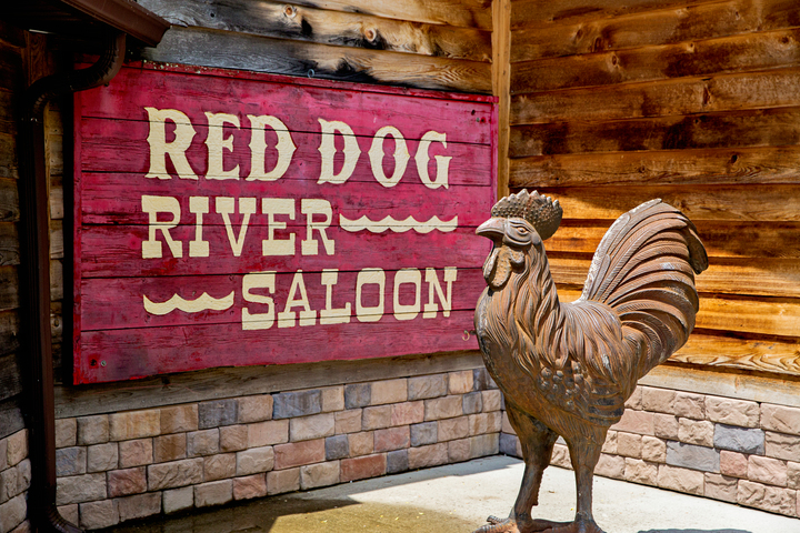 Red Dog River Saloon, a legendary watering hole