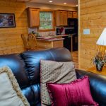 Interior of River Expeditions deluxe cabin