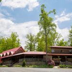 Lodge and conference center at River Expeditions, Fayetteville, Fayette County, New River Gorge Region