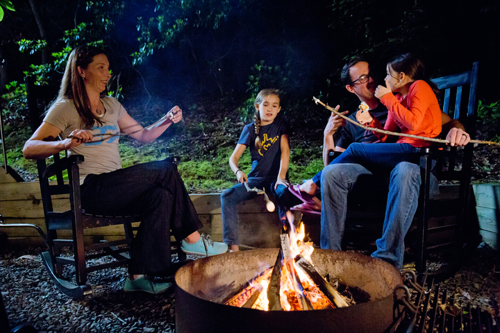 Fireside on vacation with River Expeditions