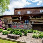 Welcoming lodge at River Expeditions, Fayetteville, New River Gorge Region