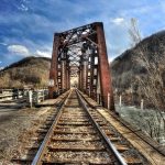 Bridge at Thurmond, West Virginia, Fayette County, New River Gorge Region