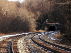 West end of Kingwood Tunnel, Tunnelton, West Virginia, Preston County, Monongahela Valley Region