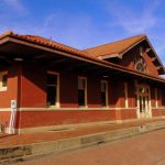 Tunnelton Depot at Albright, WV, Preston County, Monongahela Valley Region