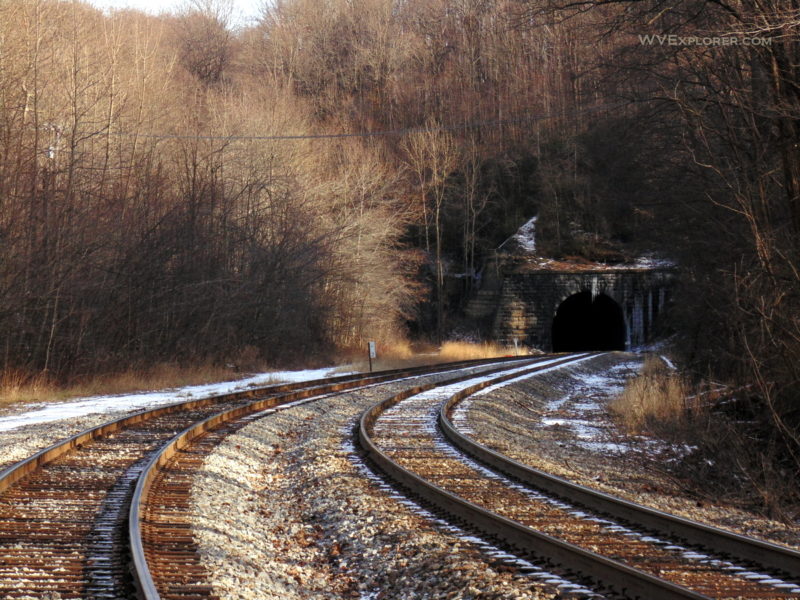 West end of Kingwood Tunnel