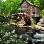 Early Summer at Babcock Mill, Babcock State Park, Fayette County, New River Gorge Region