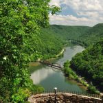 Main Overlook at Hawks Nest State Park, Ansted, West Virginia, Fayette County, New River Gorge Region