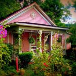 Pink House at Middlebourne, West Virginia, Tyler County, Mid-Ohio Valley Region