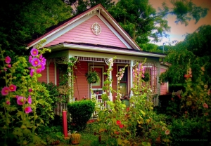 Pink House at Middlebourne, West Virginia, Tyler County, Mid-Ohio Valley Region