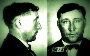 Harry Powers, of Clarksburg, West Virginia, appears calm in this police photo.
