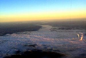Teays River Valley in Fog