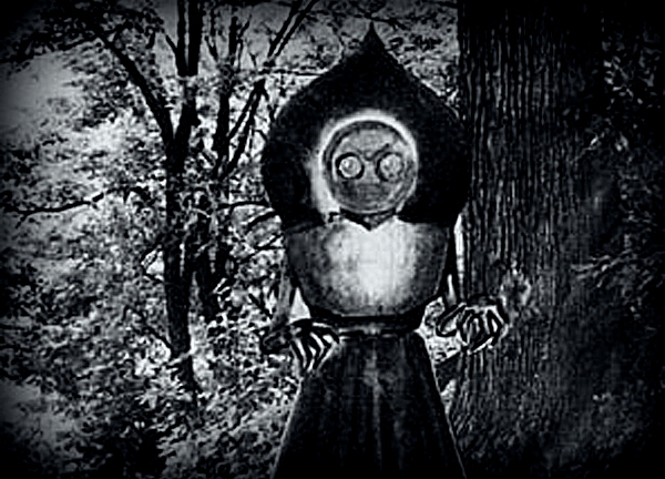 The Flatwoods Monster, among the best known West Virginia monsters