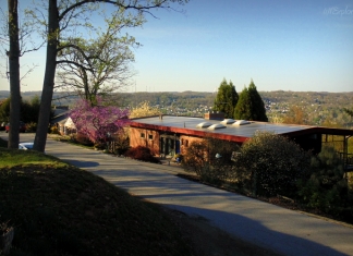 View from Fort Scammon, Charleston, West Virginia, Kanawha County, Metro Valley Region