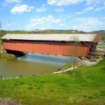 Mud River Covered Bridge, Milton, Cabell County, Metro Valley Region