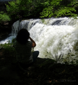 Dunloup Falls near Thurmond, West Virginia