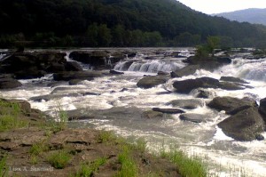 Sandstone Falls near Sandstone, West Virginia