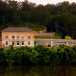 Rail station near Carriage Trail, Charleston, West Virginia