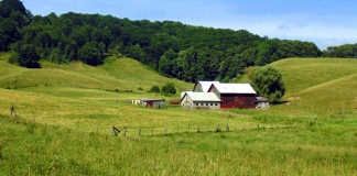 Farm at Shady Spring, West Virginia, Raleigh County, New River Gorge Region
