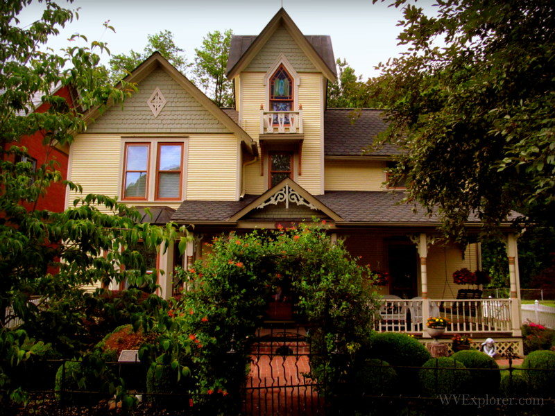 Jarius Collins Home, Bramwell, West Virginia, Mercer County, Bluestone Country