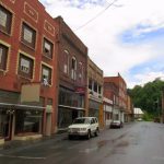 Barger Street in Matoaka, West Virginia, Mercer County, Bluestone Region