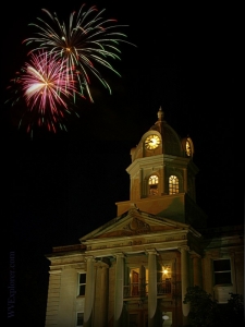 Fireworks at Ripley, West Virginia, Jackson County, Mid-Ohio Valley Region