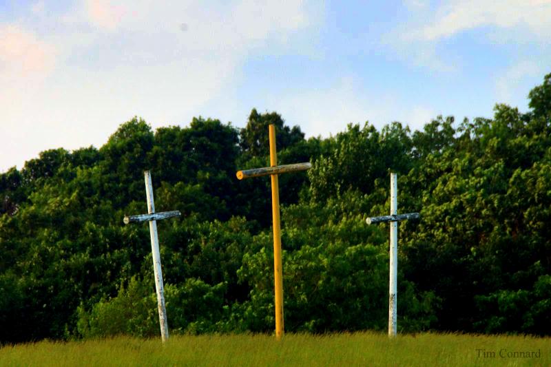 Coffindaffer Crosses in pasture near Pluto, WV