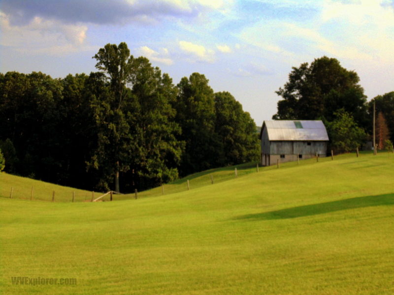Pasture at Piney View, West Virginia, Raleigh County