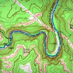 Meanders in Piney Creek Gorge