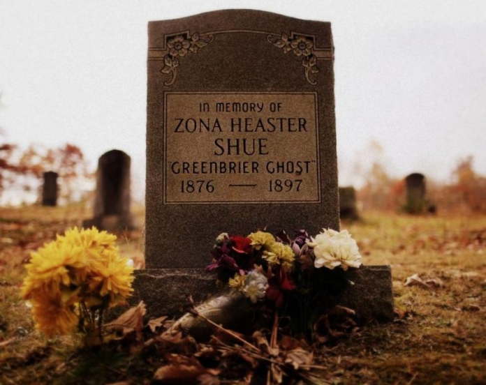 Grave of the Greenbrier Ghost Grave of the Greenbrier Ghost, Zona Heaster Shue