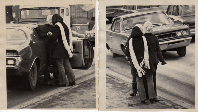 Hitchhikers at WVU, c. 1970s
