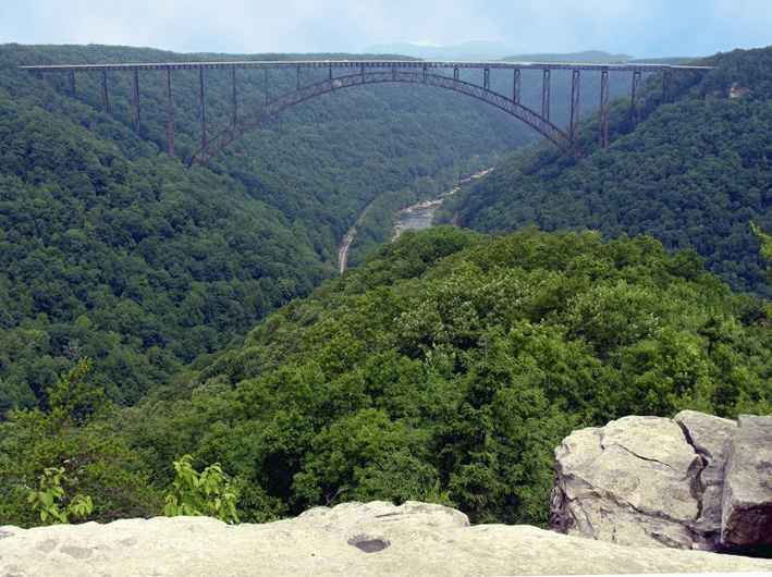 Long Point Trail offers unrivaled views of New River Gorge
