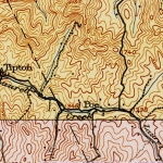 USGS Map 1913 Drennen-Poe WV