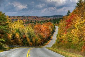 The autumn leaf change in West Virginia peaks in the Allegheny Highlands. Photo courtesy Rick Burgess
