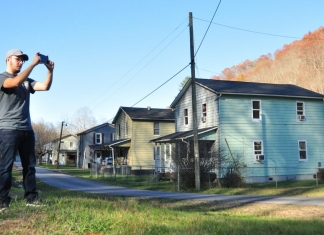 Kyle Bailey documents coal camp architecture in Helen, W.Va.