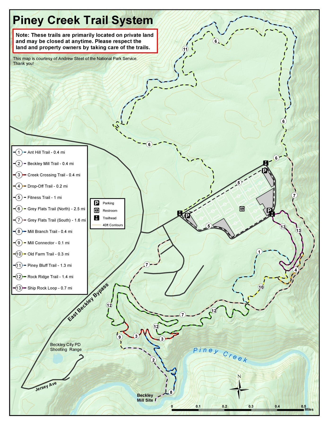 Piney Creek trails attracting dozens daily; trail map unveiled - West ...