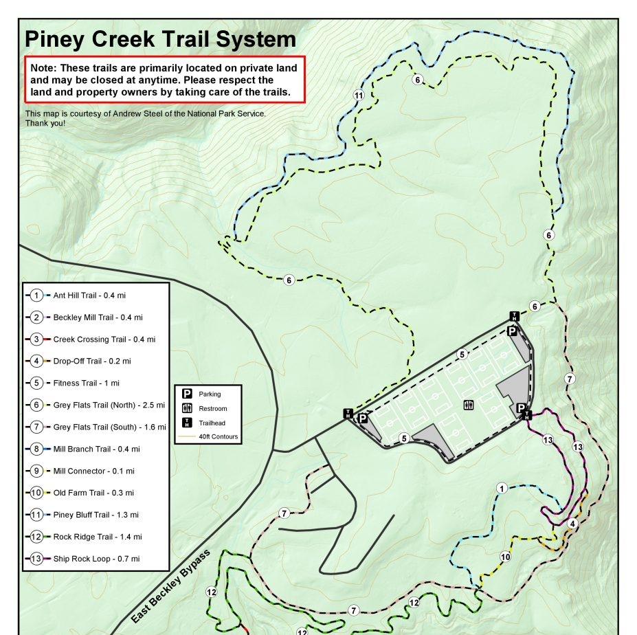Morefield scouting trails West Virginia Explorer