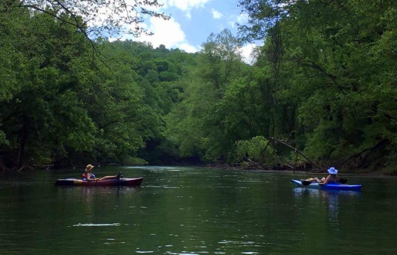 Kayakers float Coal River, expected to fill with more than a thousand kayaks June 16.