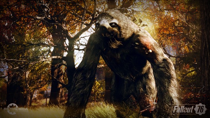 The megasloth from Fallout 76, a reiteration of the Grafton Beast.