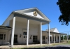 The center hall at Arthurdale , West Virginia