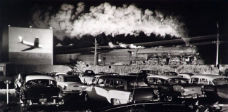 Hotshot Eastbound (1956), taken at a drive-in theater in Iaeger, West Virginia, was used in O. Winston Link's book Steam, Steel & Stars.