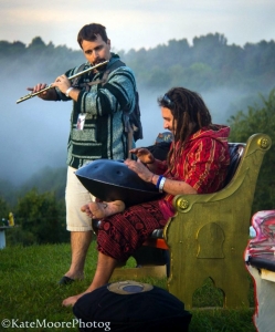 Musicians gather at Culturefest, celebrated annually near Pipestem, West Virginia.