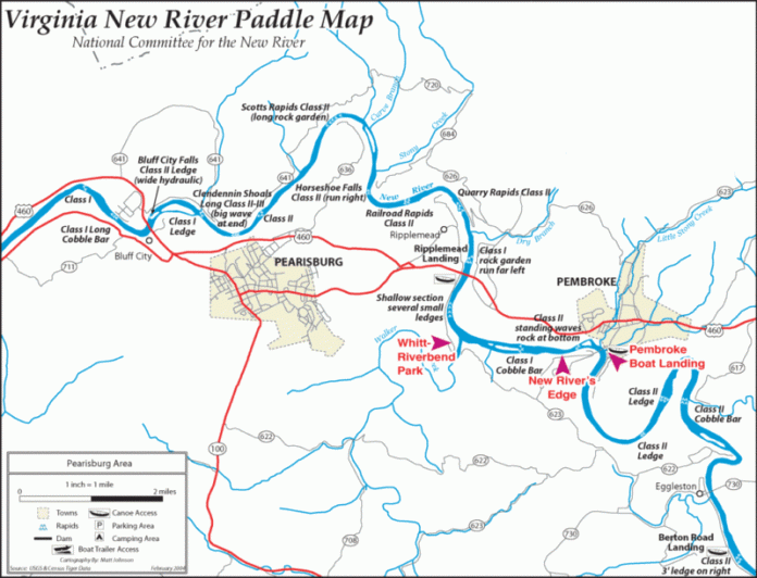 Upper New River in Va. offers plenty of rapids, too West Virginia
