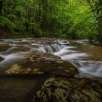 Camp Creek Falls by Sanger